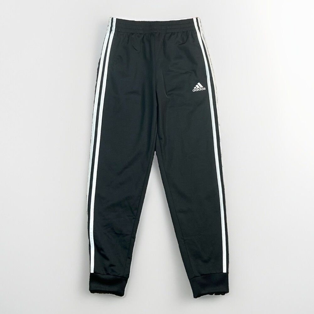 Adidas 3-Stripes Tricot Track Pants Kids Boys Size Medium 10/12